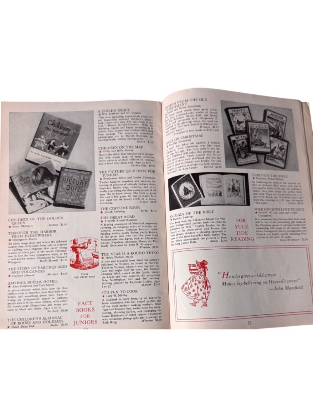 Vintage 1938 "A Christmas Bulletin Of The Best Books" catalogPowers Rare Mpls MN - Picture 13 of 16
